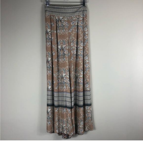Anthropologie Otis and MacLain Florence bohemian printed wide leg pants - Picture 1 of 8